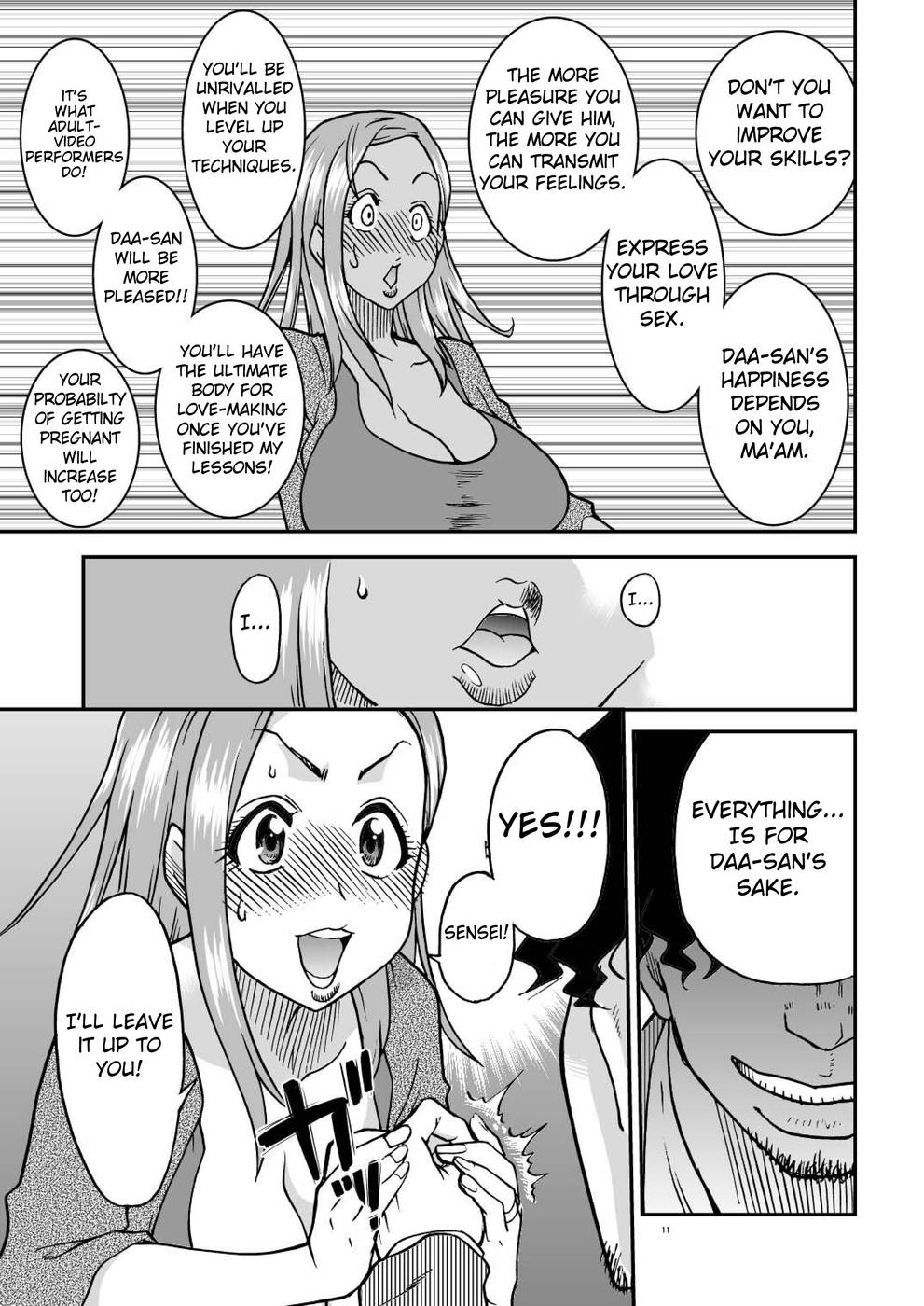 Hentai Manga Comic-For Daa-san A.K.A. Fucking a Housewife Raw Training Her Pussy-Read-10